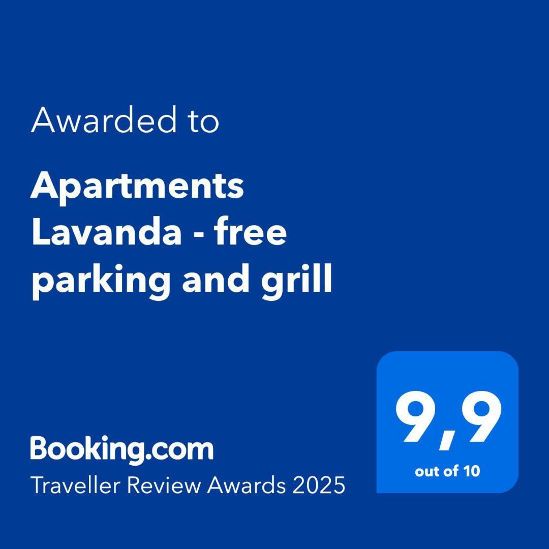 Apartments Lavanda - Free Parking And Grill Jezera Zewnętrze zdjęcie
